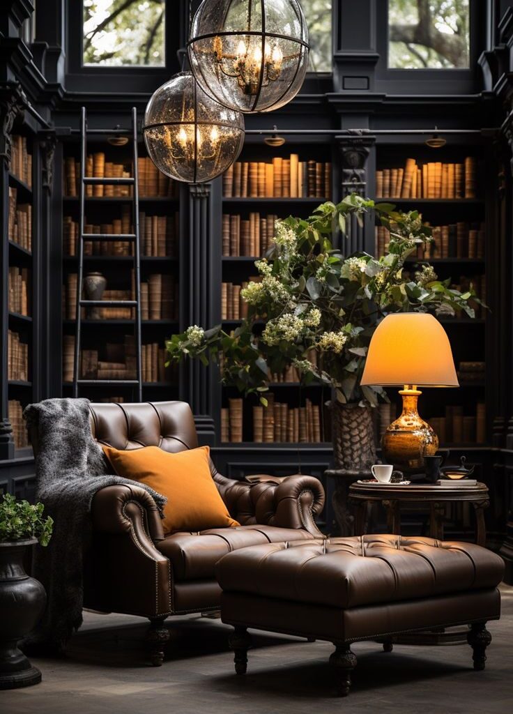 lighting creates warm atmosphere