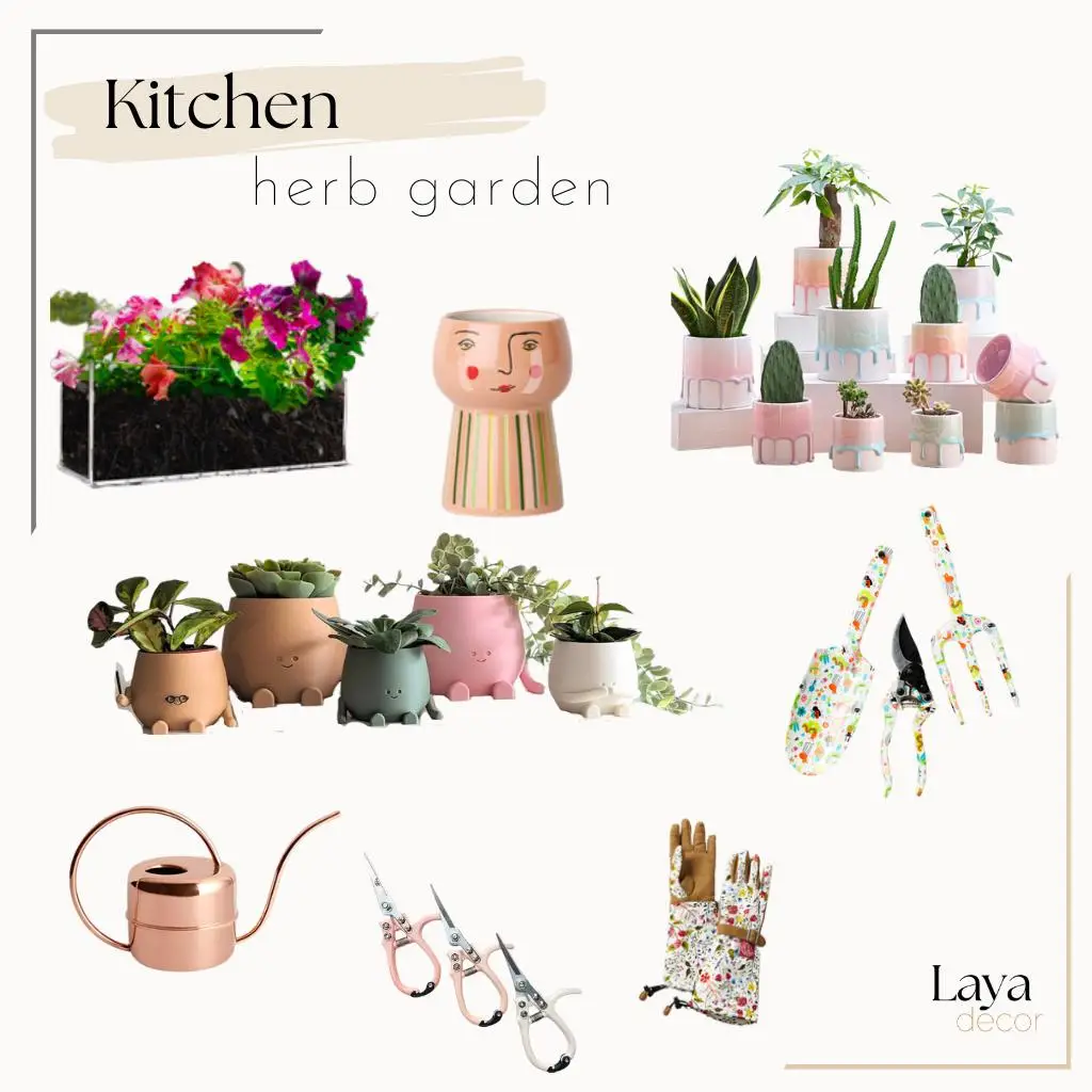 creative planters for herbs