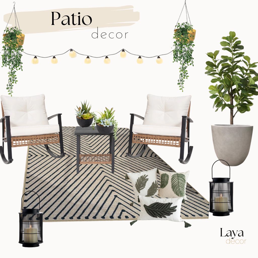 Quick and stylish outdoor patio refresh ideas for summer